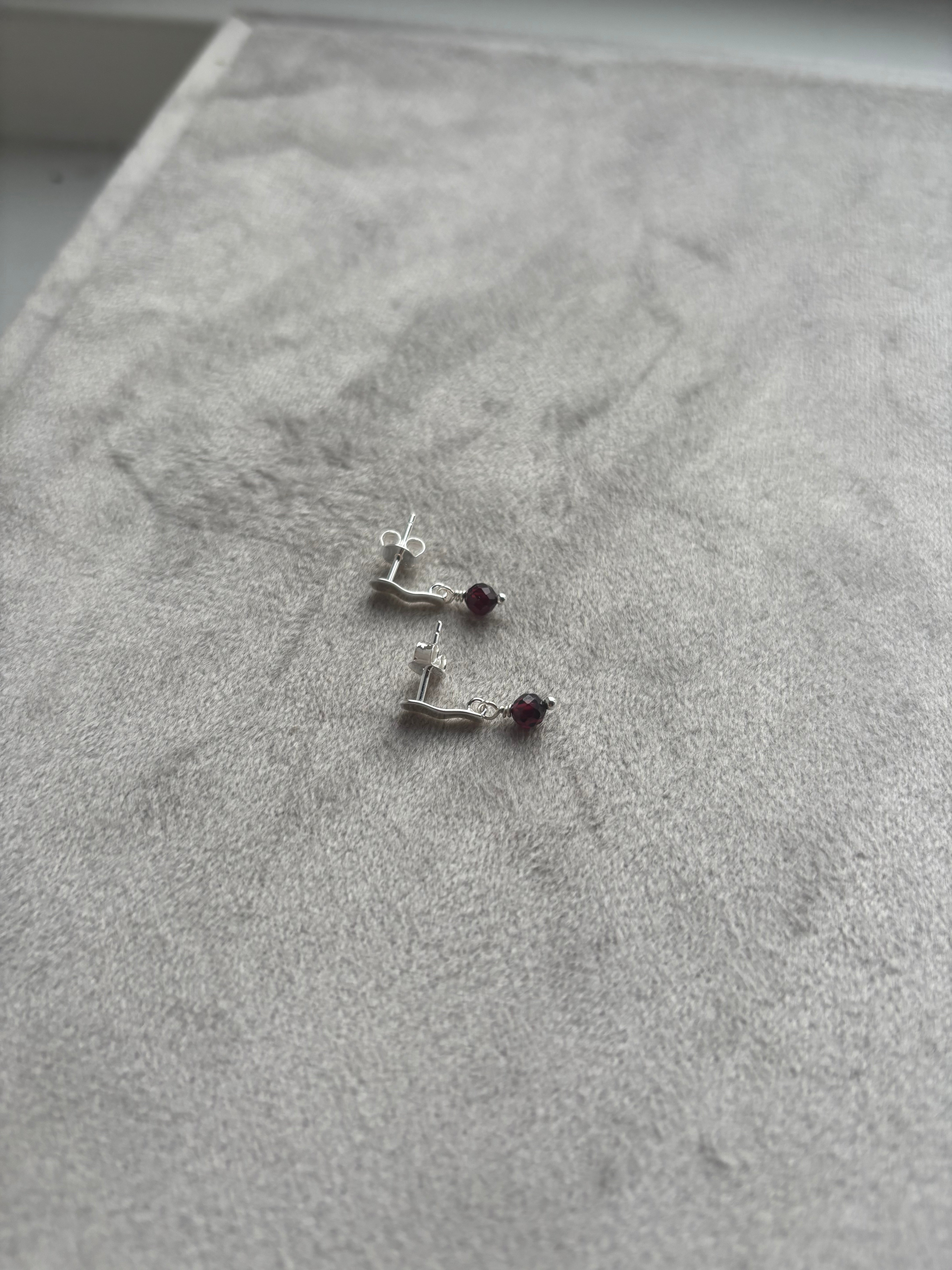 Lily Øreringe - SØLV