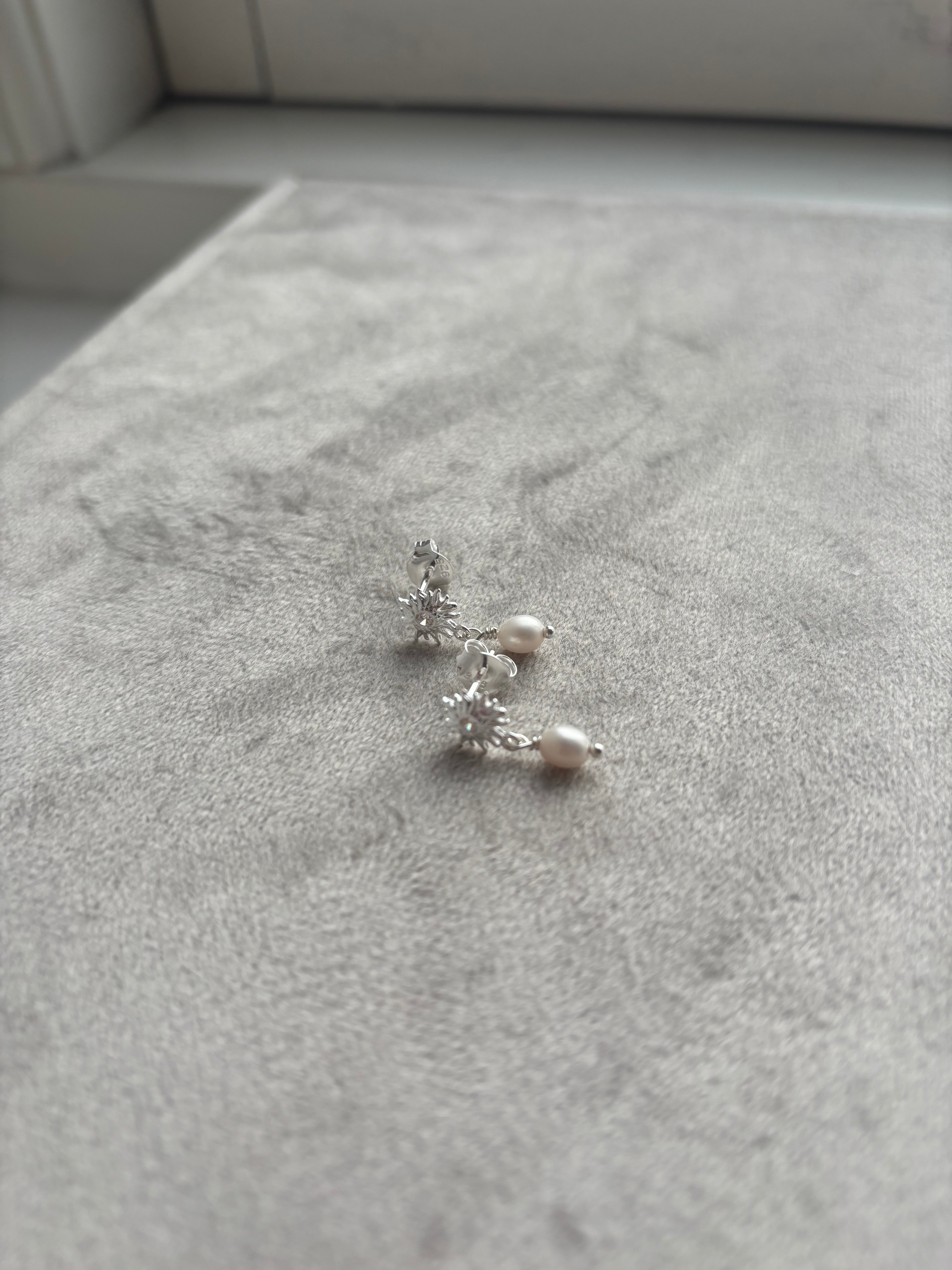 Solvej Øreringe - SØLV