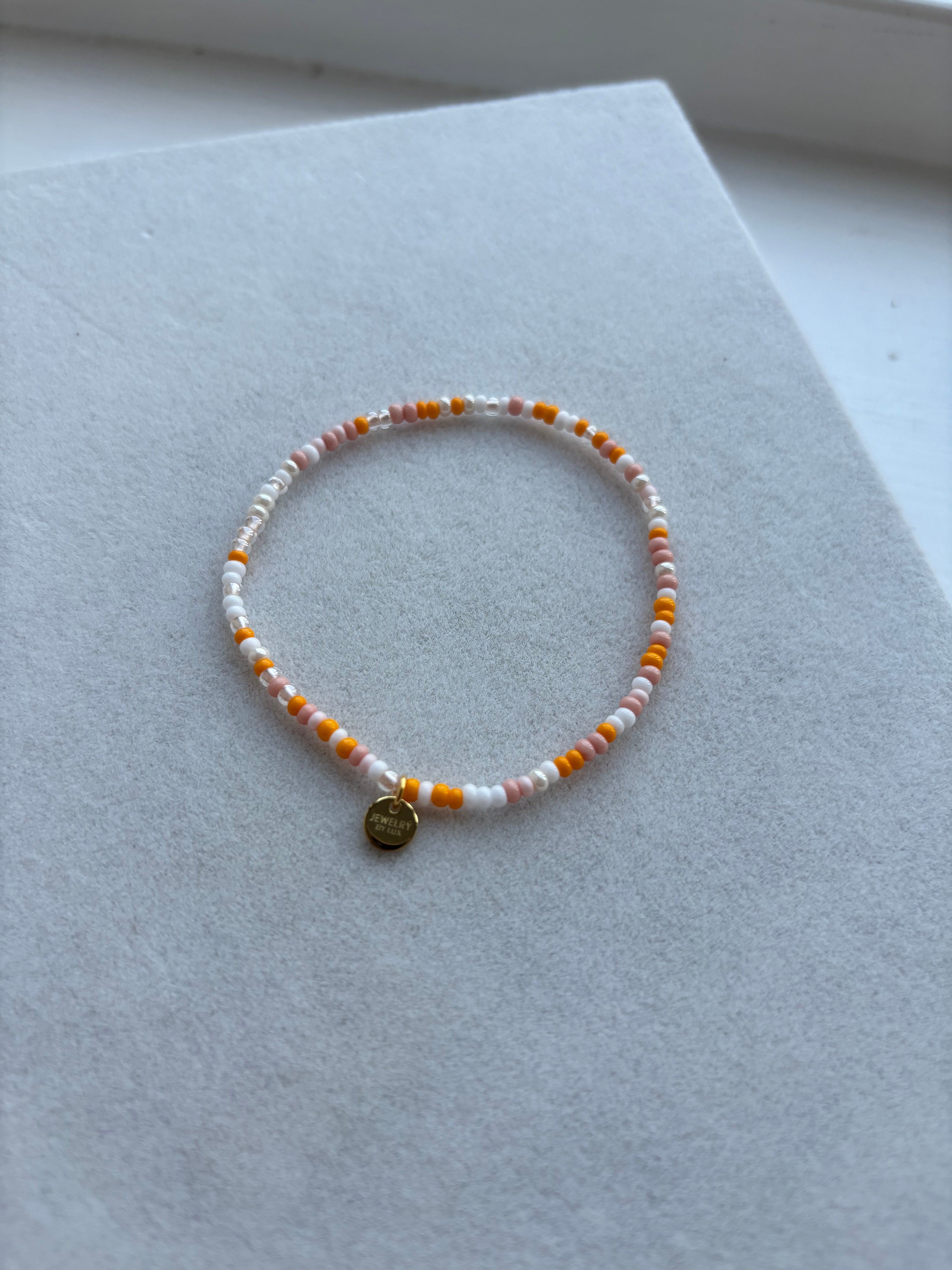 Armbånd - Orange Mix